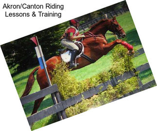 Akron/Canton Riding Lessons & Training