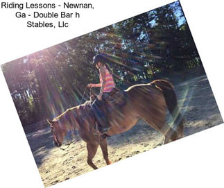 Riding Lessons - Newnan, Ga - Double Bar h Stables, Llc