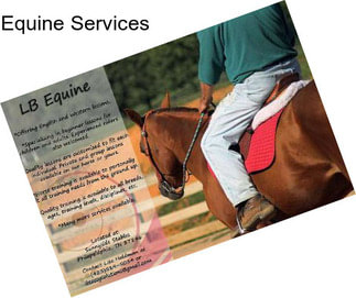 Equine Services