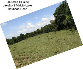 20 Acres Hillside Lakefront Middle Lake, Bayhead Road