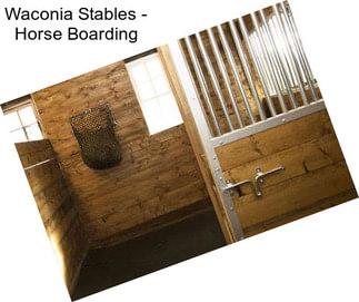 Waconia Stables - Horse Boarding