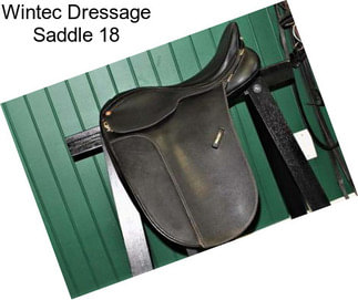 Wintec Dressage Saddle 18\