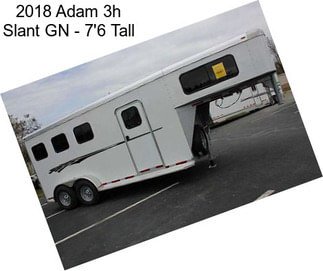 2018 Adam 3h Slant GN - 7\'6\
