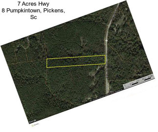 7 Acres Hwy 8 Pumpkintown, Pickens, Sc