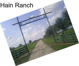 Hain Ranch