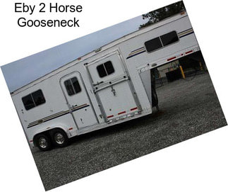 Eby 2 Horse Gooseneck