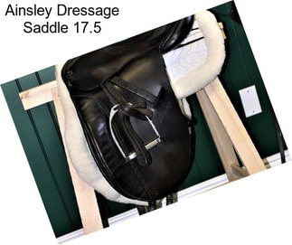 Ainsley Dressage Saddle 17.5\