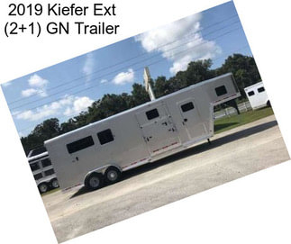 2019 Kiefer Ext (2+1) GN Trailer