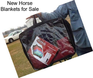 New Horse Blankets for Sale