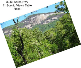 39.63 Acres Hwy 11 Scenic Views Table Rock