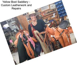 Yellow Boot Saddlery - Custom Leatherwork and Repairs