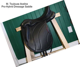 M. Toulouse Aveline Pro-Hybrid Dressage Saddle