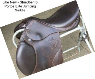 Like New - StueBben S Portos Elite Jumping Saddle