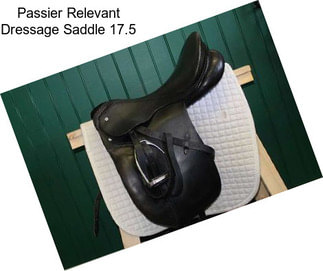 Passier Relevant Dressage Saddle 17.5\