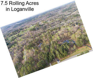 7.5 Rolling Acres in Loganville