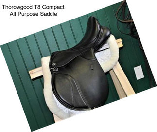 Thorowgood T8 Compact All Purpose Saddle