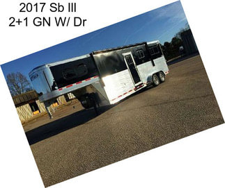 2017 Sb Ill 2+1 GN W/ Dr