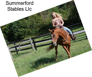 Summerford Stables Llc