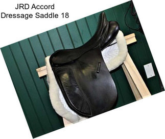 JRD Accord Dressage Saddle 18\