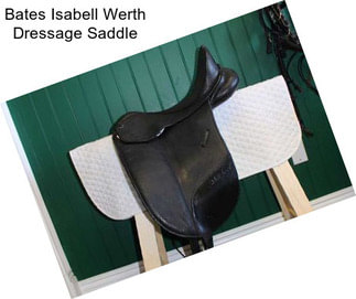 Bates Isabell Werth Dressage Saddle