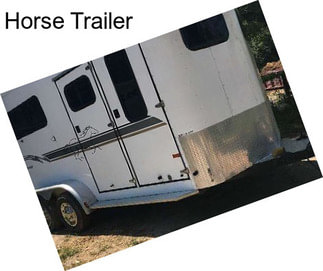 Horse Trailer