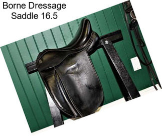 Borne Dressage Saddle 16.5\