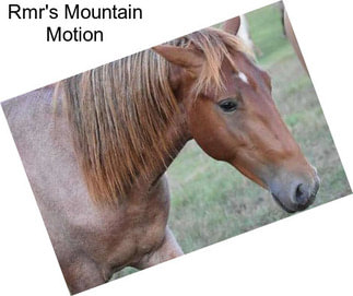 Rmr\'s Mountain Motion