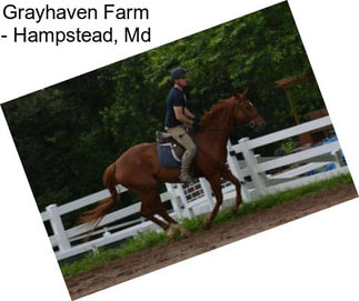 Grayhaven Farm - Hampstead, Md