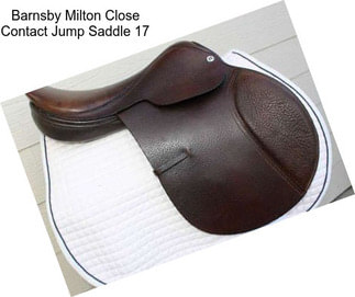 Barnsby Milton Close Contact Jump Saddle 17\