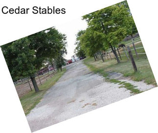 Cedar Stables