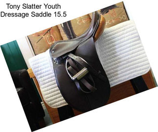 Tony Slatter Youth Dressage Saddle 15.5