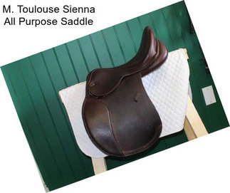 M. Toulouse Sienna All Purpose Saddle