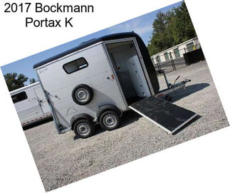 2017 Bockmann Portax K