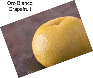 Oro Blanco Grapefruit