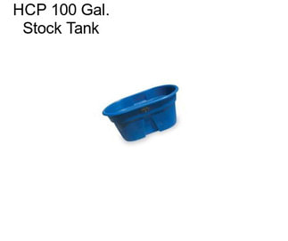 HCP 100 Gal. Stock Tank