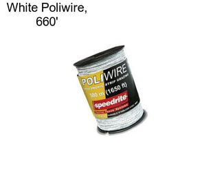 White Poliwire, 660\'