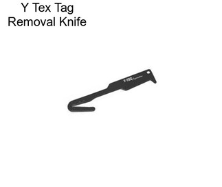 Y Tex Tag Removal Knife