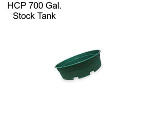 HCP 700 Gal. Stock Tank