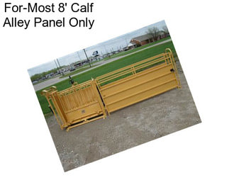 For-Most 8\' Calf Alley Panel Only