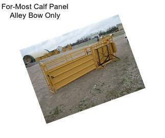 For-Most Calf Panel Alley Bow Only