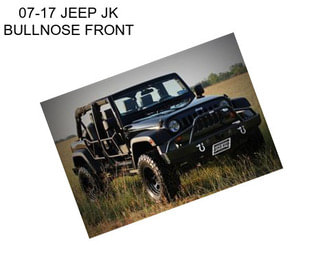 07-17 JEEP JK BULLNOSE FRONT