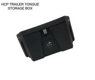 HCP TRAILER TONGUE STORAGE BOX