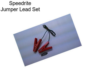 Speedrite Jumper Lead Set