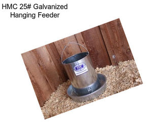 HMC 25# Galvanized Hanging Feeder