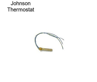 Johnson Thermostat