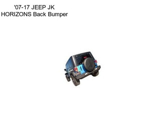 \'07-17 JEEP JK HORIZONS Back Bumper