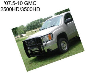 \'07.5-10 GMC 2500HD/3500HD