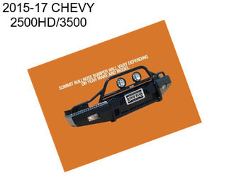 2015-17 CHEVY 2500HD/3500