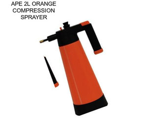 APE 2L ORANGE COMPRESSION SPRAYER