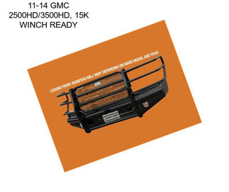 11-14 GMC 2500HD/3500HD, 15K WINCH READY
